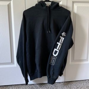Medium black graphic sweatshirt hoodie